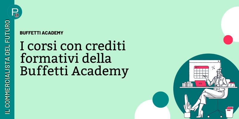I corsi con crediti formativi della buffetti academy